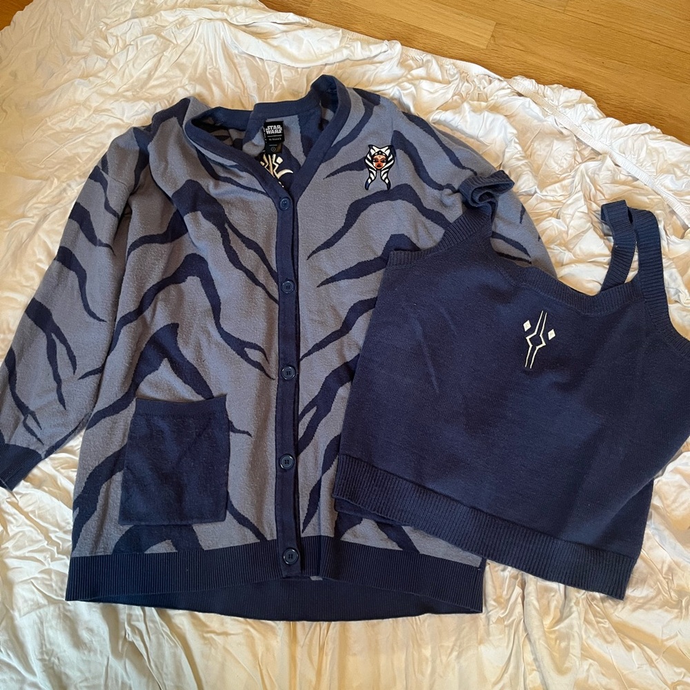 Ahsoka Tano Cardigan and Tank Set